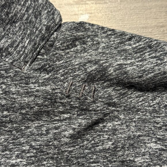 Lululemon Men's Surge Warm 1/2 Zip - Black/White - Picture 4 of 8